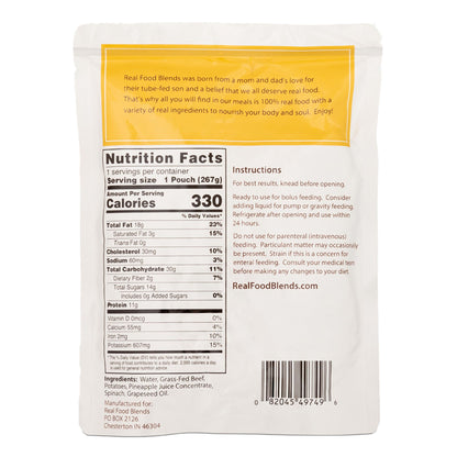 ENTERAL FEEDING, BEEF/POTATOES& SPINACH (12/CS)