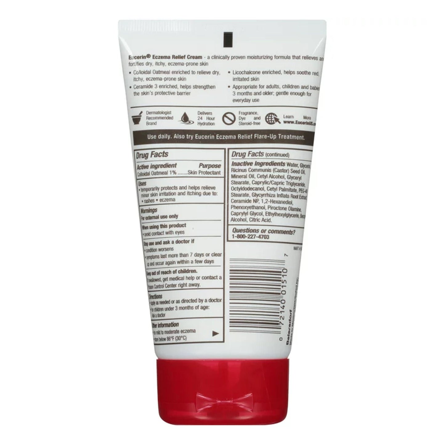 EUCERIN, CRM ECZEMA RELIEF 5OZ