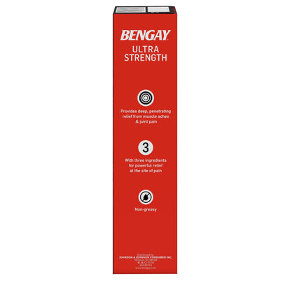 BENGAY, ULTRA STRENGTH 4OZ (36/CS)