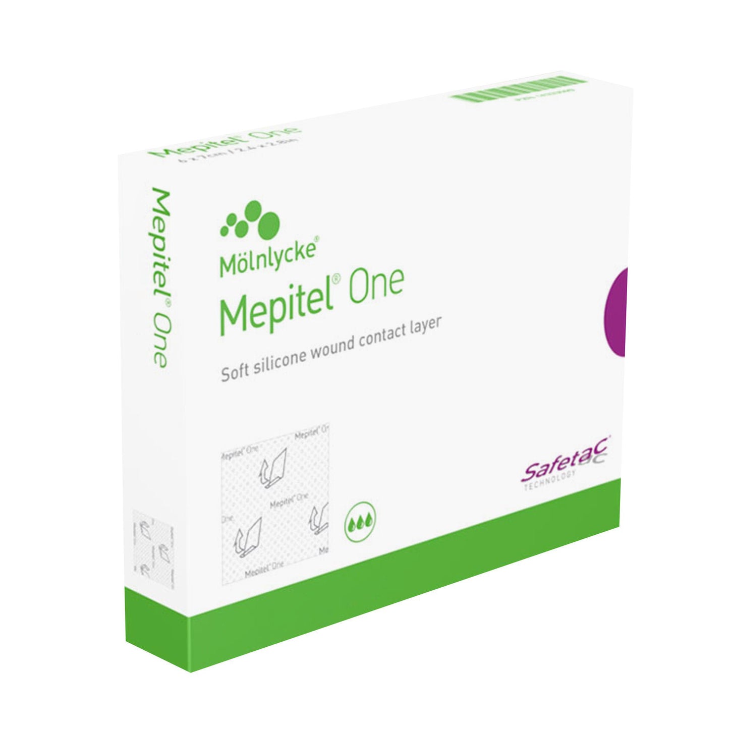 DRESSING, MEPITEL ONE WOUND CONTACT LAYER 3X4" (10