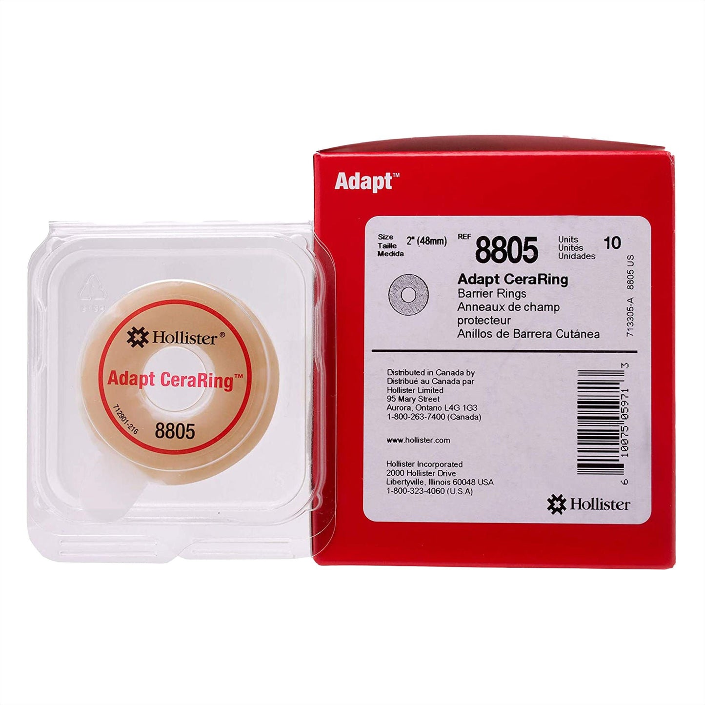 RING, OSTOMY BARR CERAPLUS 2" (10/BX)