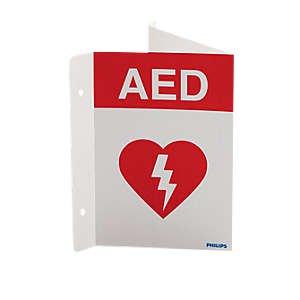 SIGN, WALL AED PHLHCR