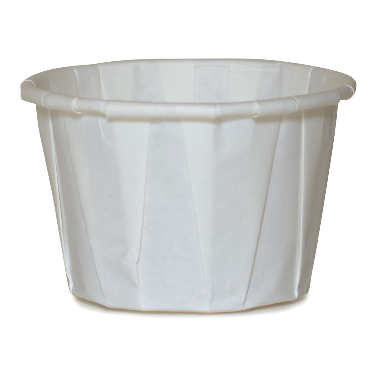 CUP, SOUFFLE PORTN TRTD PAPER WHT 2OZ (250/SL 20SL/CS)