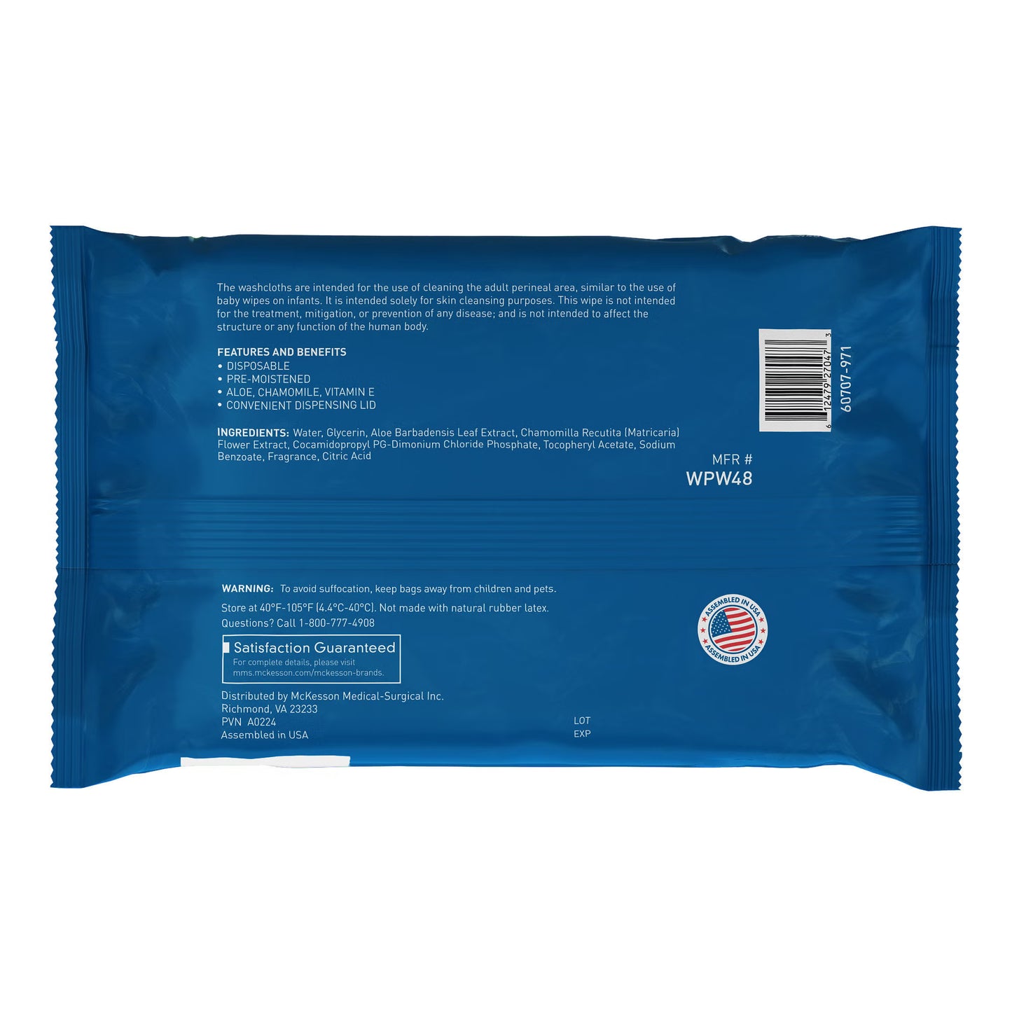 WIPE, PRE-MOIST W/DSPN LID (96/PK 6PK/CS)