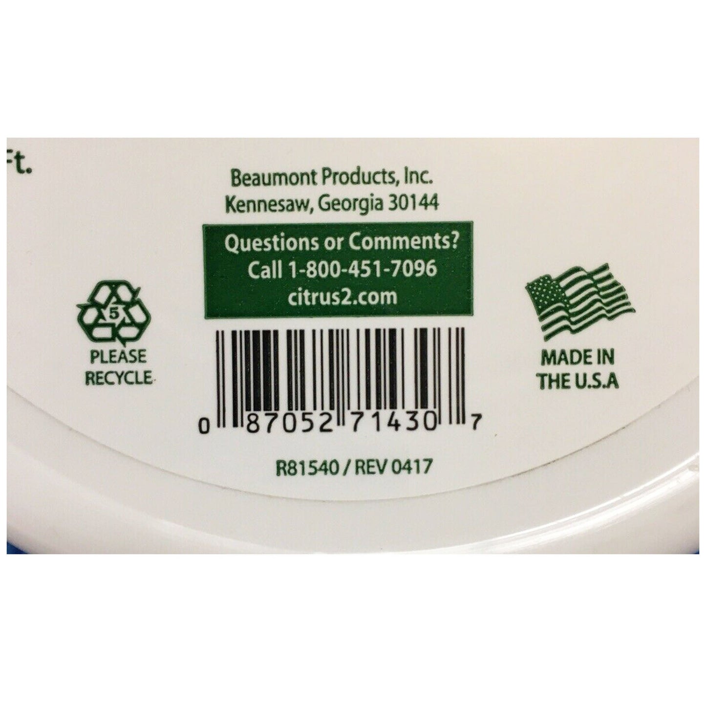 AIR FRESHENER, CITRUS II SOLID8OZ (12/CS)