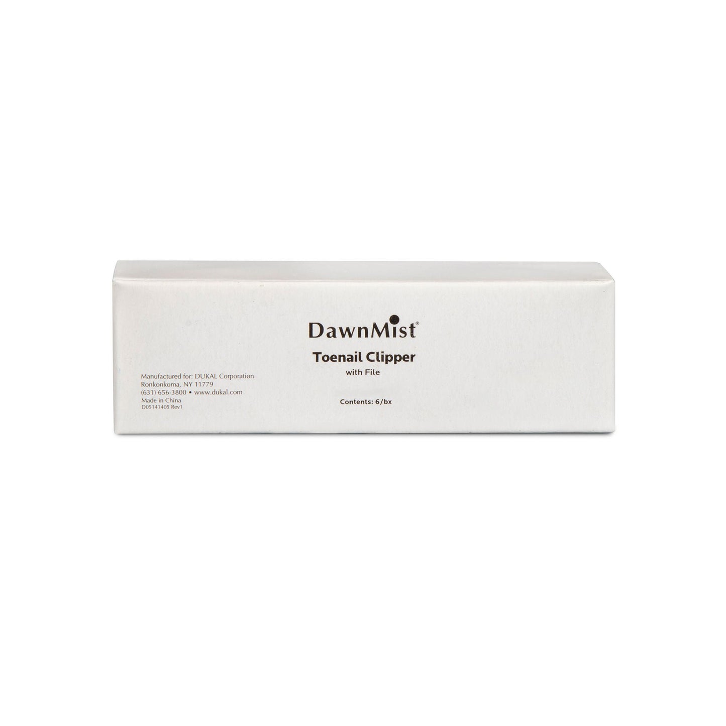 CLIPPER, TOENAIL W/FILE 3.25" LONG (6/BX 24BX/CS)
