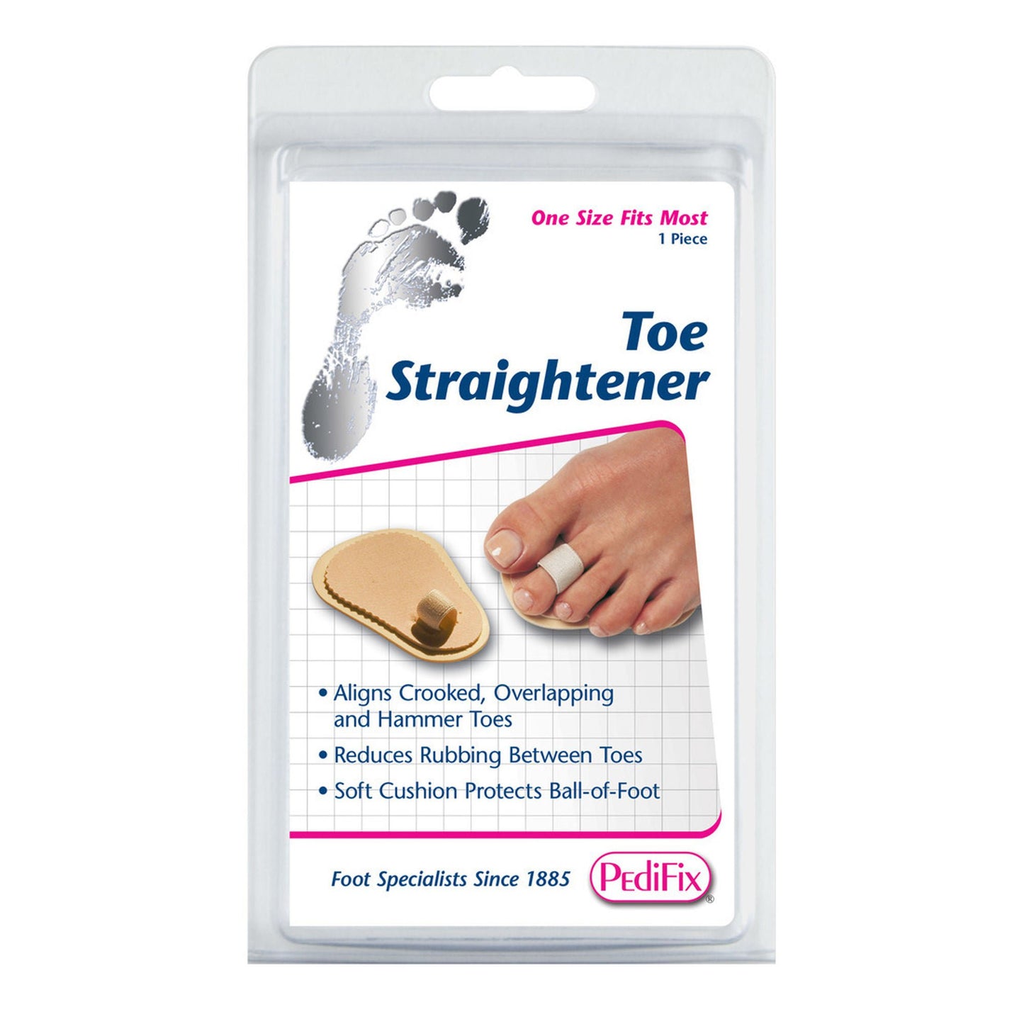 TOE SPLINT, SNGL TOE ELAS BANDUNIV