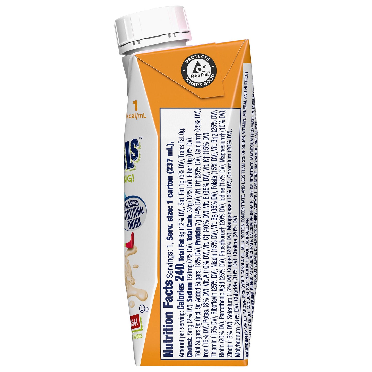 BOOST, KID ESSENTIALS STRWBRY SPLASH 8OZ (24/CS)