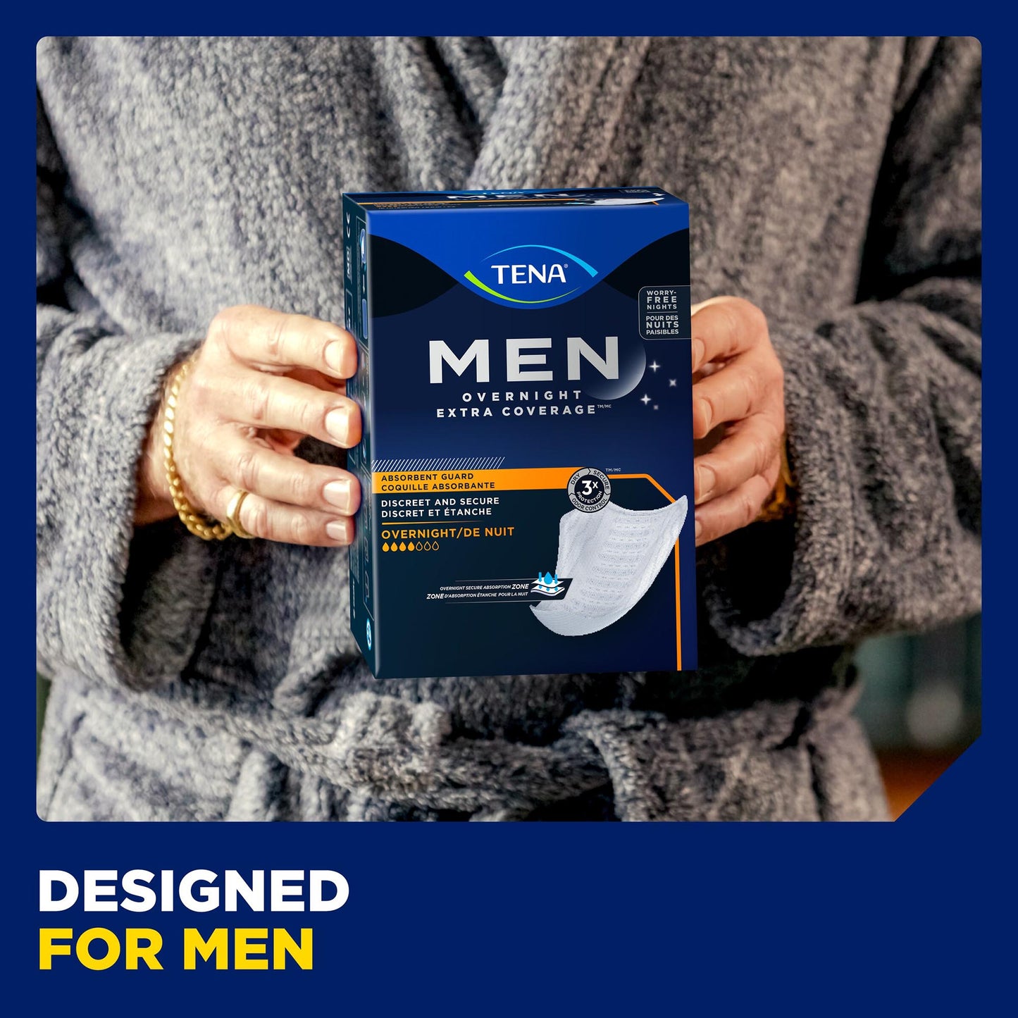 GUARD, OVERNIGHT TENA MEN (30/BG 3BG/CS)