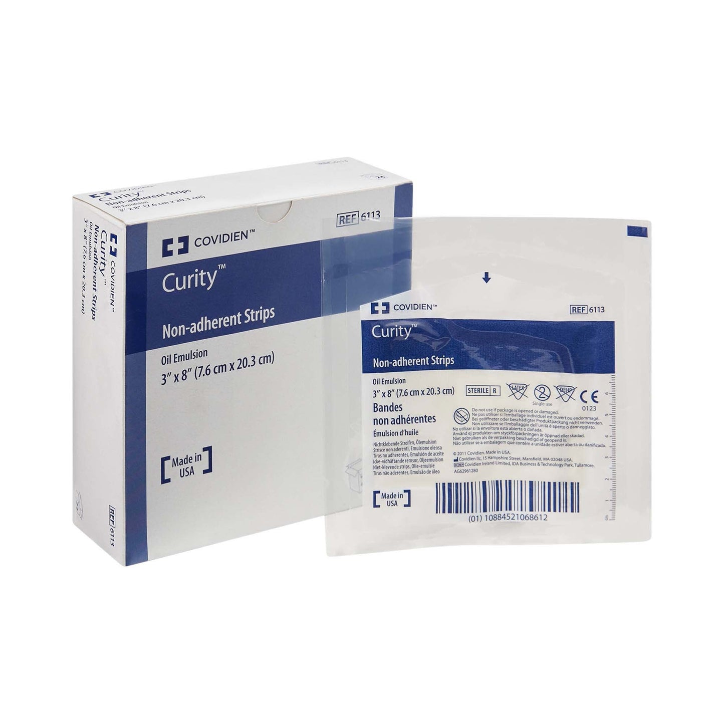 DRESSING, EMULSION OIL 3"X8" (24/BX) KENDAL