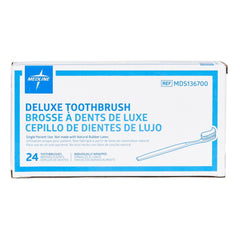 TOOTHBRUSH, DELUXE IND WRAPPEDWHT (144/GR)