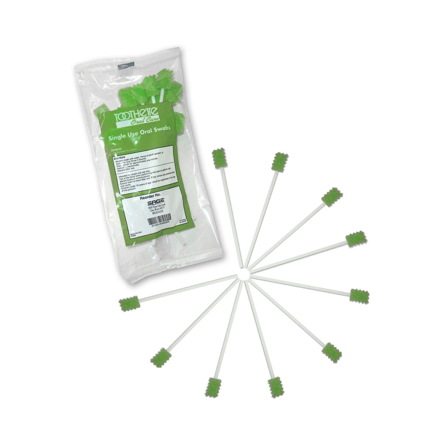 SWAB, ORAL W/NA BICARB (200/BG4BG/CS)