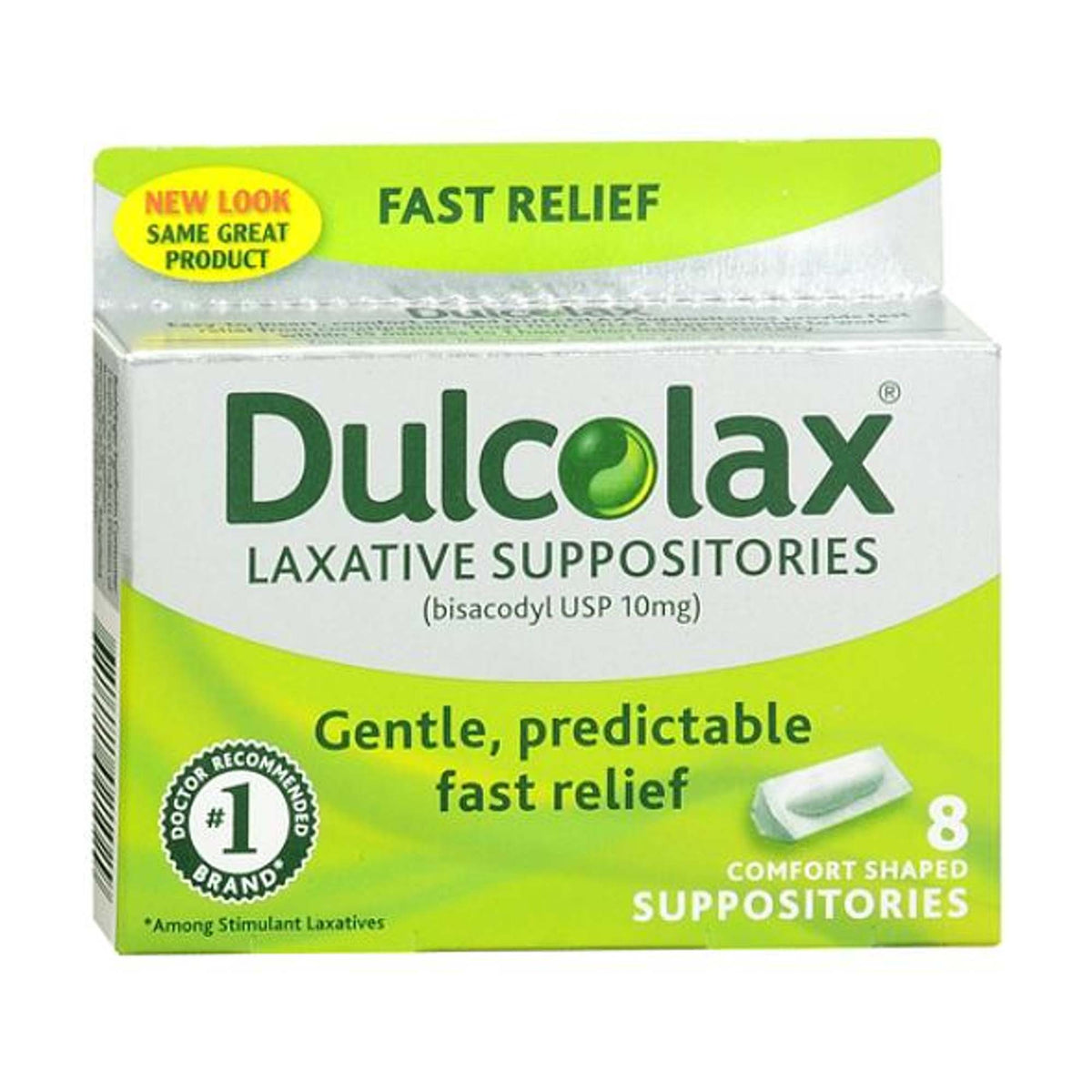 DULCOLAX, SUPP 10MG (8/BX)