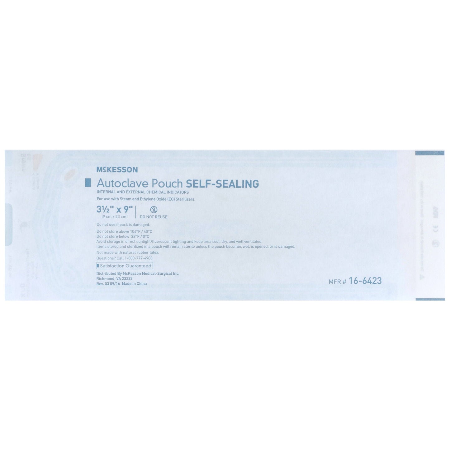 POUCH, SELF SEAL ECON 3.5X9 (200/BX 10BX/CS)