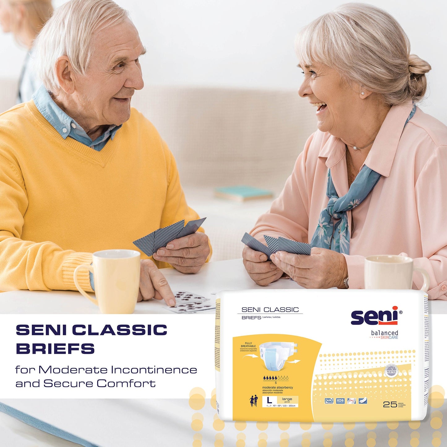 BRIEF, UNSX SENI CLASSIC SM 22-31" (25/PK 4PK/CS)