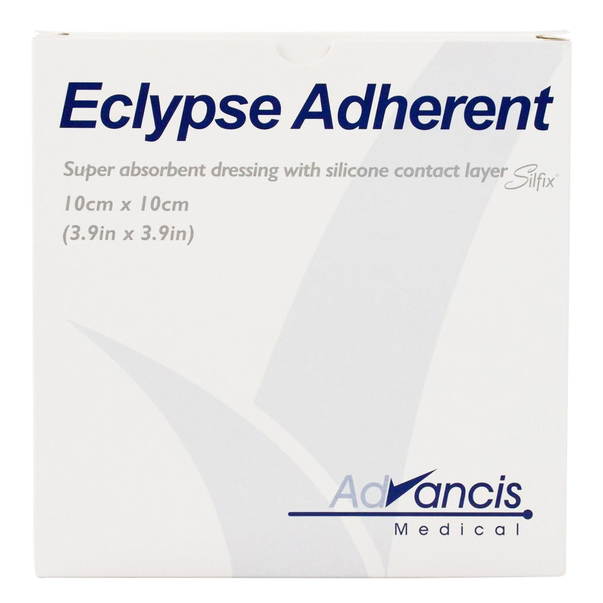 DRESSING, WOUND ECLYPSE ADH SUPER ABSRB 3.9X3.9 (10/BX)