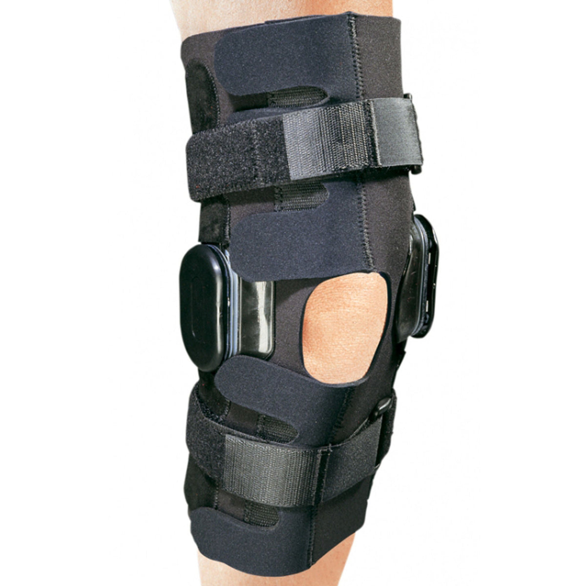 KNEE BRACE, WRAP ACTION SHORT MED