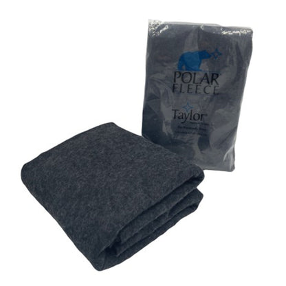 BLANKET, FLEECE FIRST COMFORT GRY 40"X80" (10/CS)