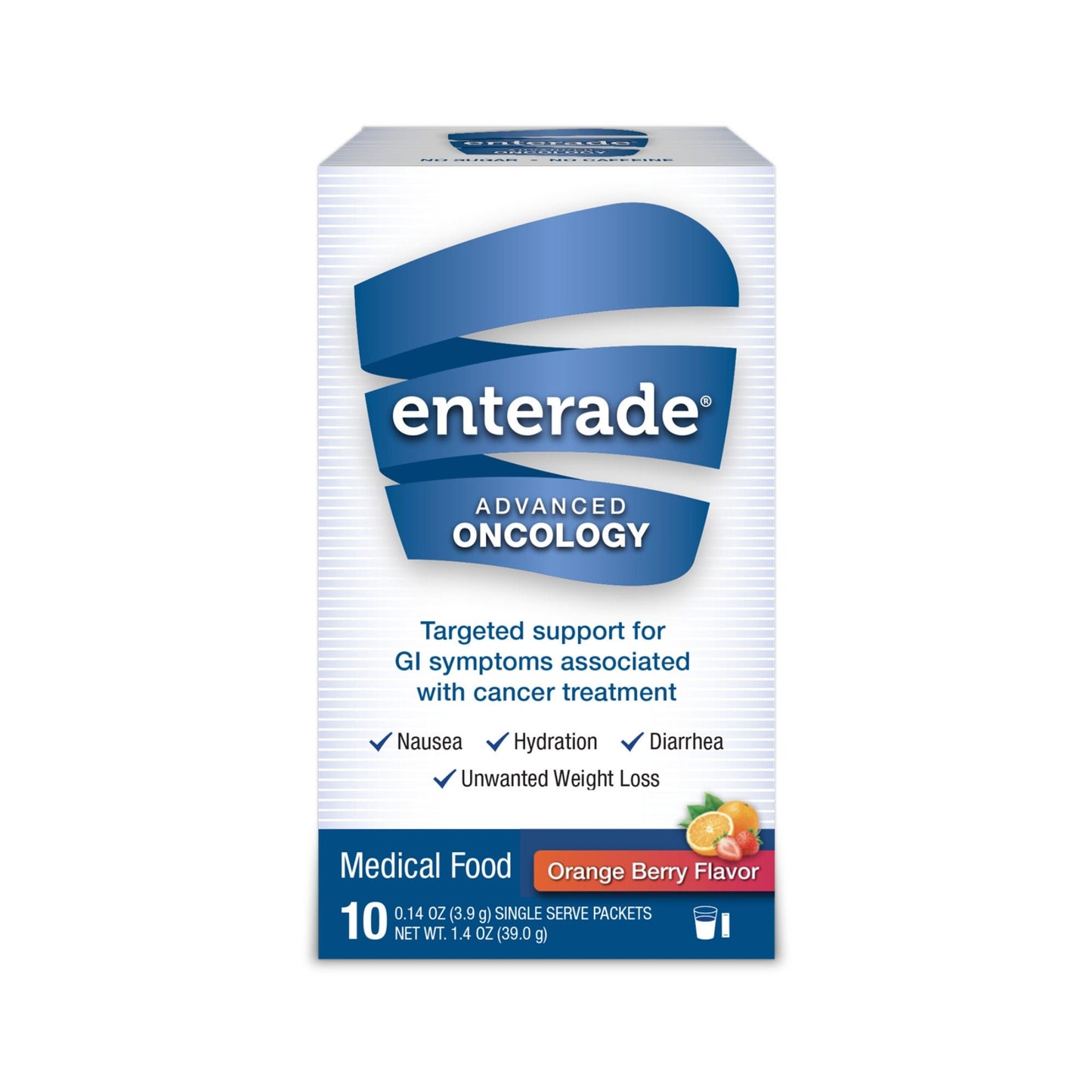 enterade® Advanced Oncology Formula, Orange-Berry, Single Serve Packets
