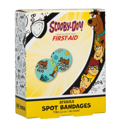 BANDAGE, ADH SPOT SCOOBY DOO 7/8" (100/BX 24BX/CS DERSCI
