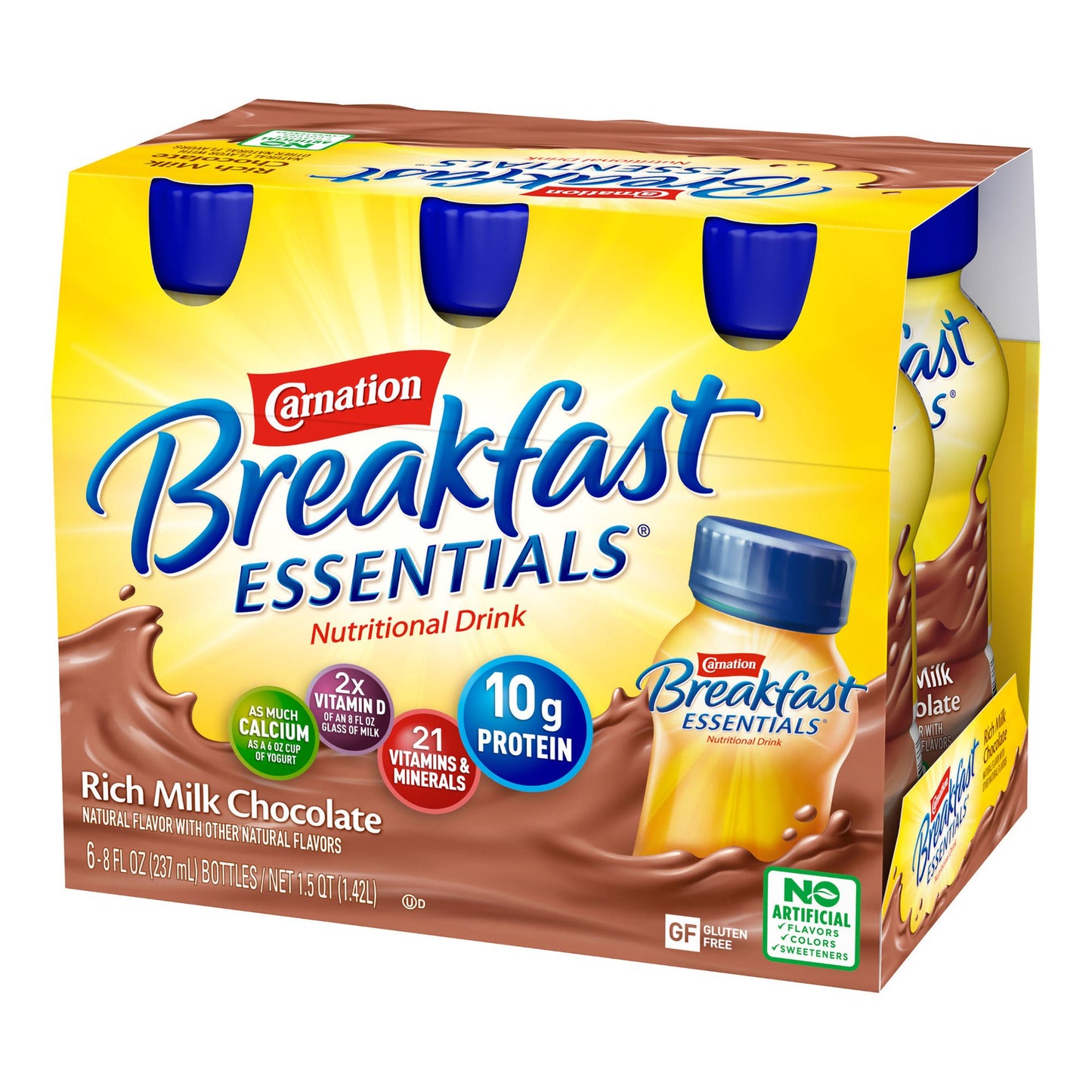 CARNATION, RTD BREAKFAST ESSENTIALS ORIG CHOC 8OZ (24/CS)