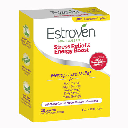 SUPPLEMENT, CAP ESTROVEN STRESS RELIEF+ENERGY (28/BX 12BX/CS