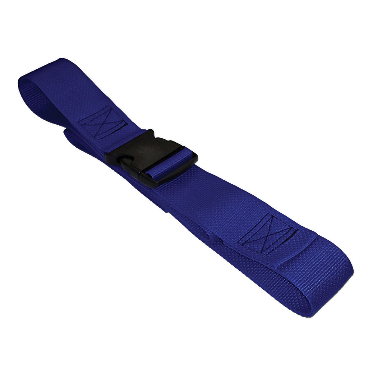 STRAP, STRETCHER/COT PLAS SIDERELEASE BLU 9'
