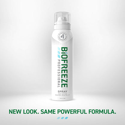 BIOFREEZE PRO, SPR 360DEG 4OZ (12/BX 6BX/CS)