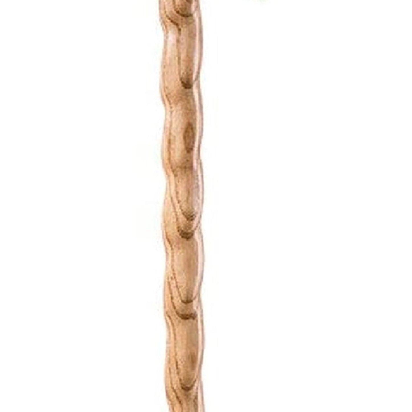 STICK, WALKING WOOD BRAZOS 58 TWIST OAK HITCHHIKER TAN 58"