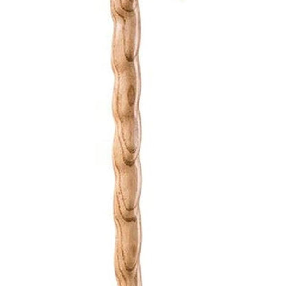 STICK, WALKING WOOD BRAZOS 58 TWIST OAK HITCHHIKER TAN 58"