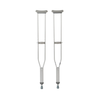 CRUTCH, ALUM PSH-BTN ADJ TALL ADLT 350LB (8PR/CS)