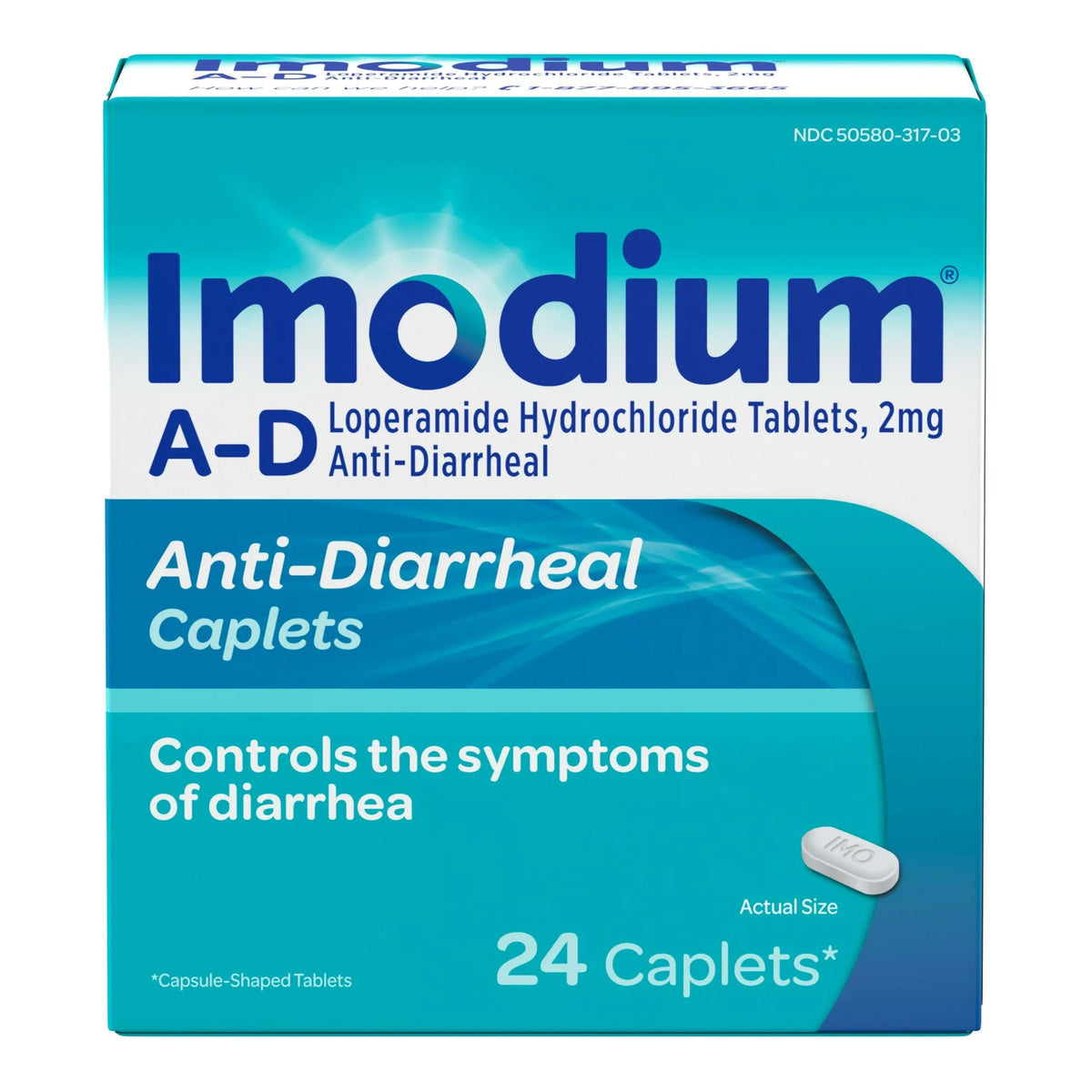 IMODIUM A-D, CAP 2MG (24/CT)
