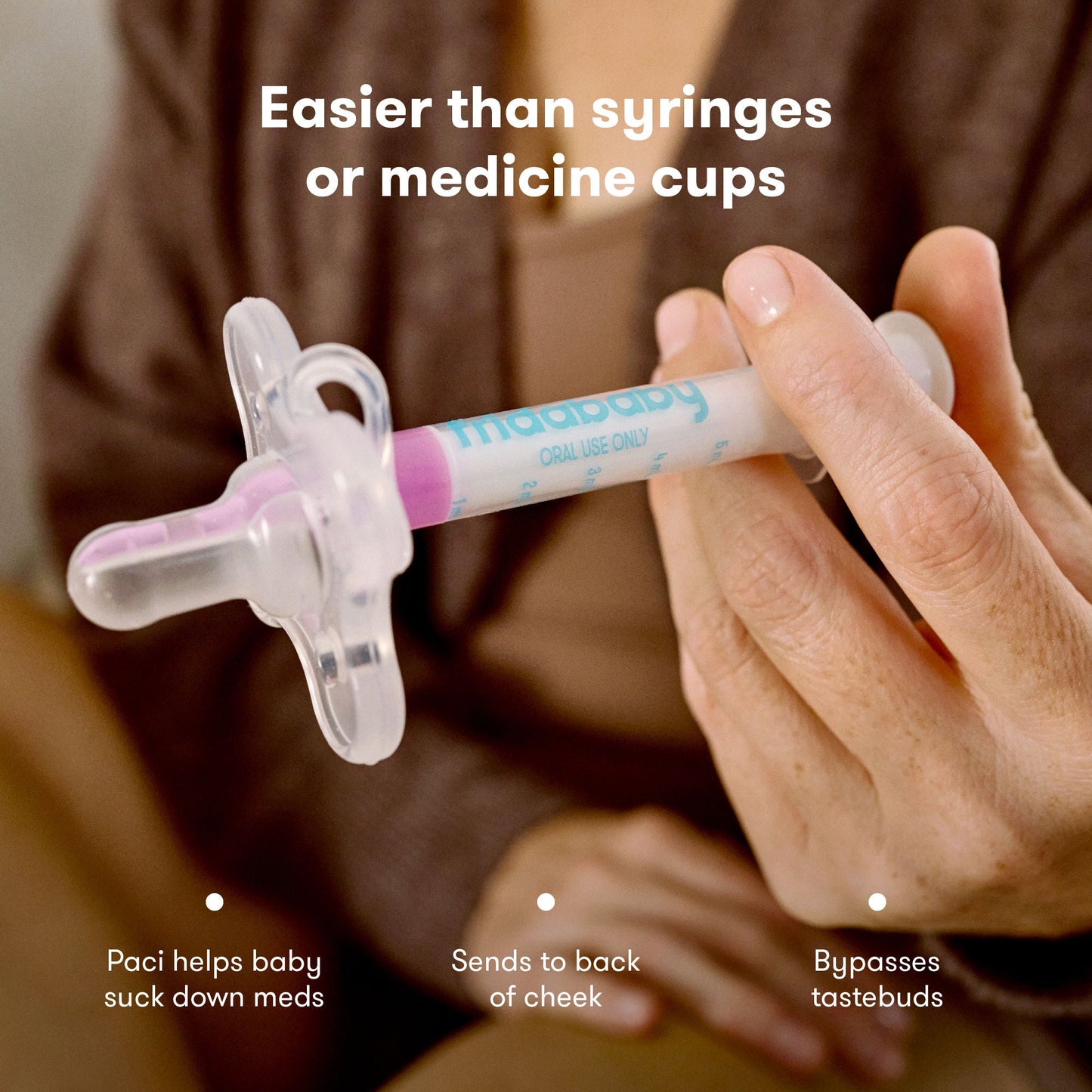 PACIFIER, ACCU-DOSE MEDIFRIDA FRIDABABY (24/CS)