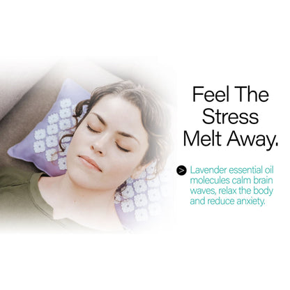 PILLOW, ACUPRESSURE KANJO AROMA LAV (16/CS)