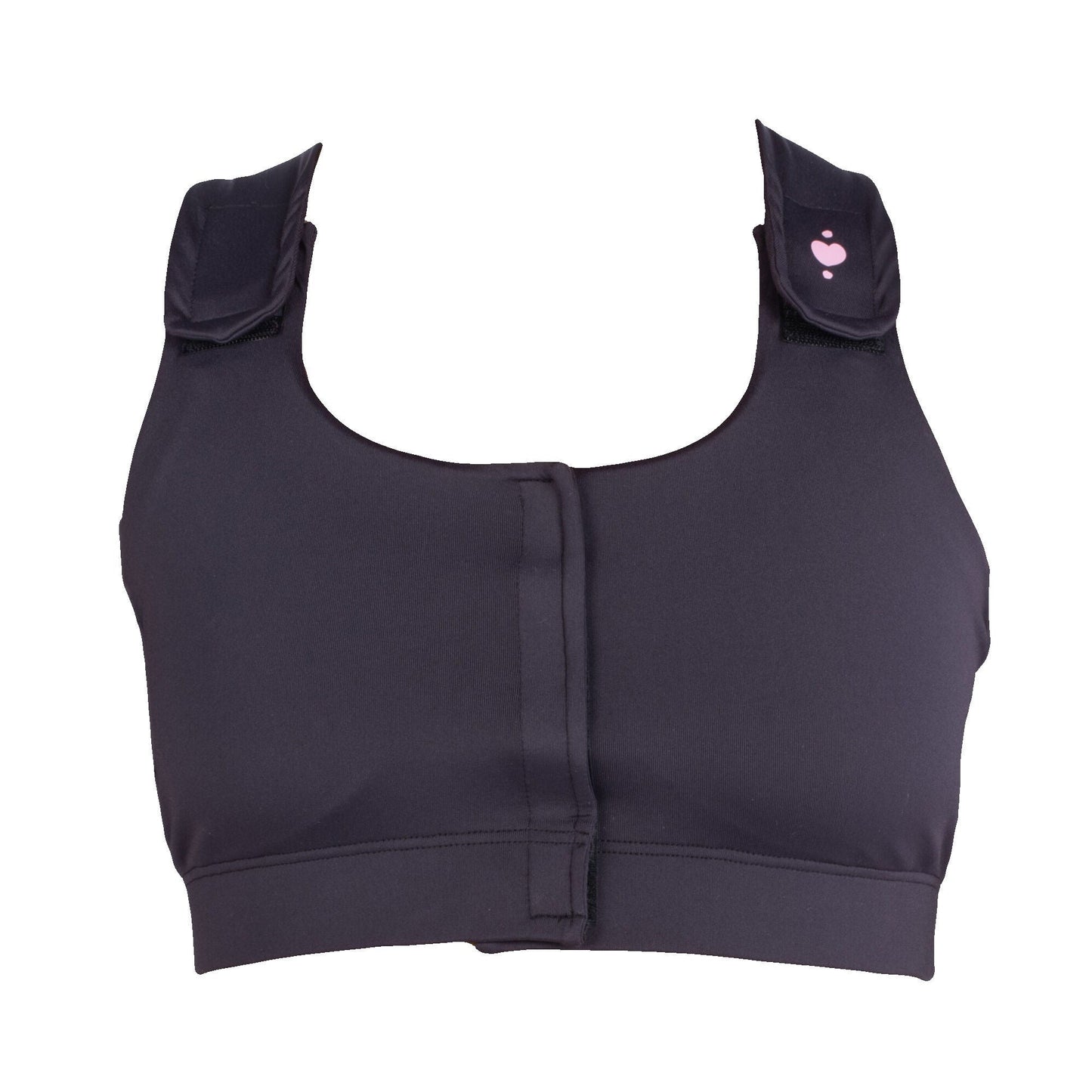 BRA, PST-OP SERENA W/PCKT PUFFADJ STRAP BLK MED (36/CS)