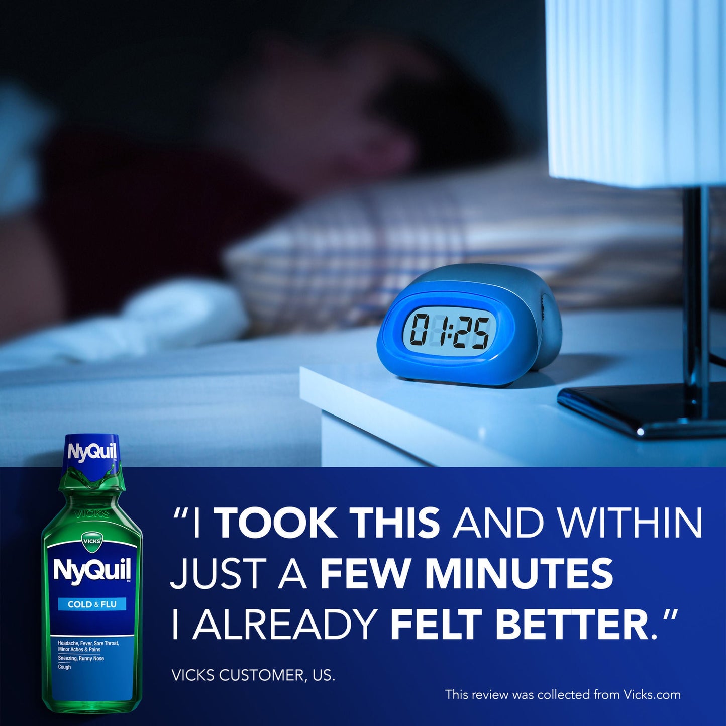 NYQUIL, LIQ VICKS COLD & FLU NIGHTTIME 8OZ