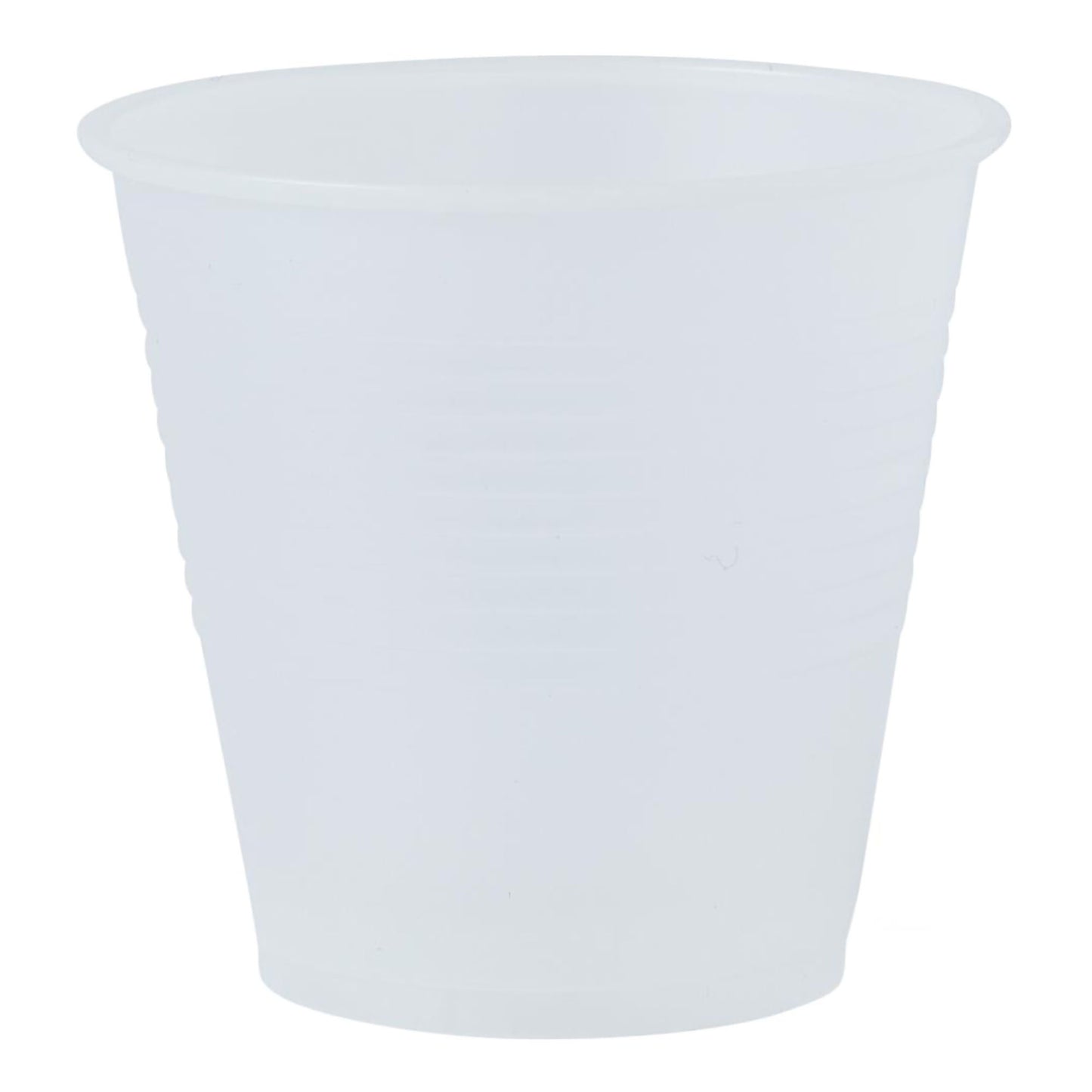 CUP, PLAS TRANSLUCENT 5OZ (100/BG 25BG/CS)