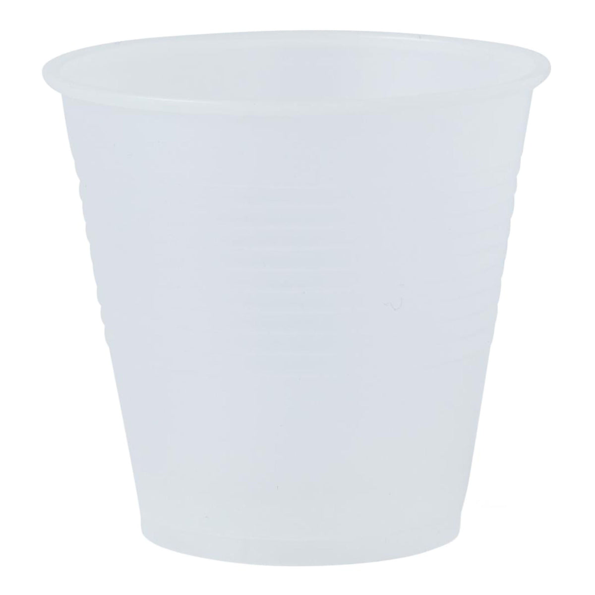 CUP, PLAS TRANSLUCENT 5OZ (100/BG 25BG/CS)