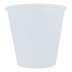 CUP, PLAS TRANSLUCENT 5OZ (100/BG 25BG/CS)