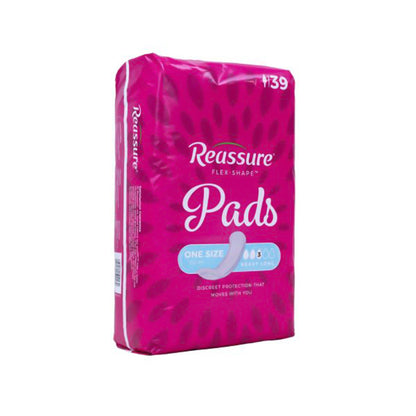 Reassure® Flex-Shape Pad™, Long Pad for Heavy Incontinence One Size Fits Most