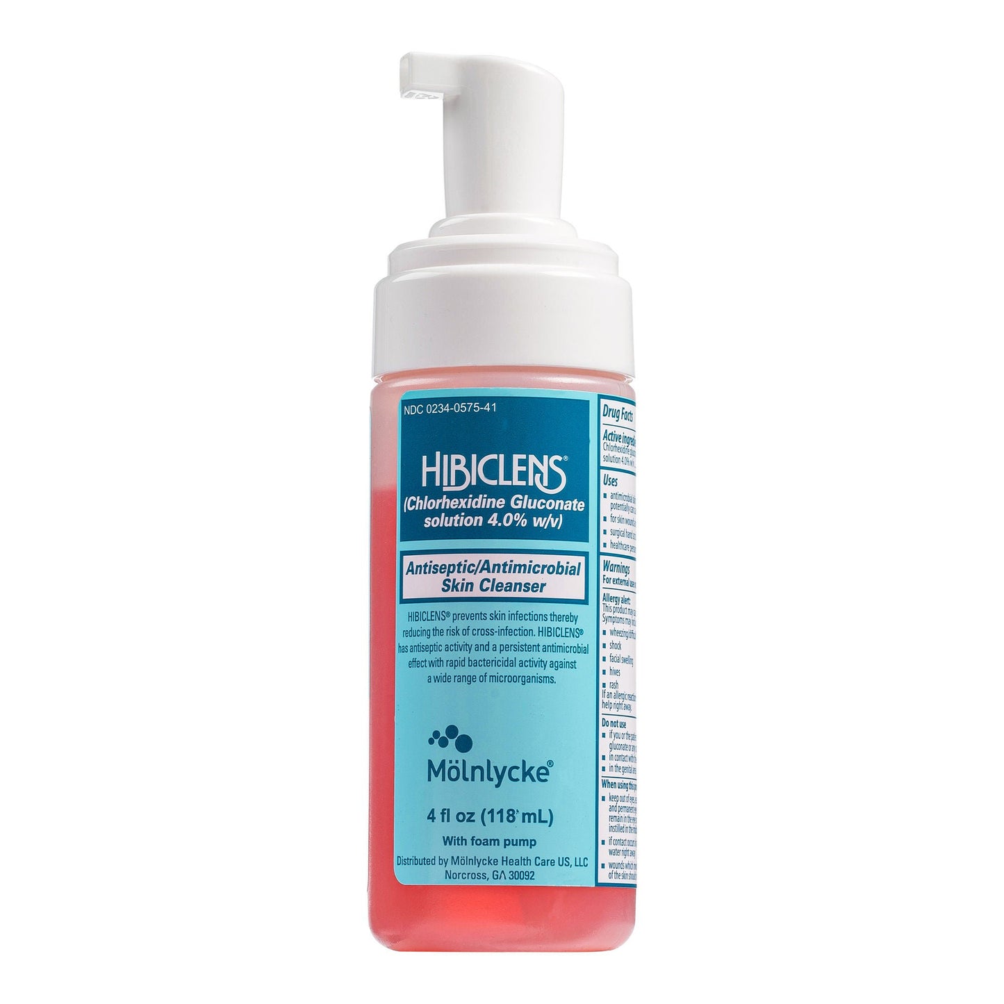 CLEANER, HIBICLENS FM W/PUMP 4OZ (24/CS)