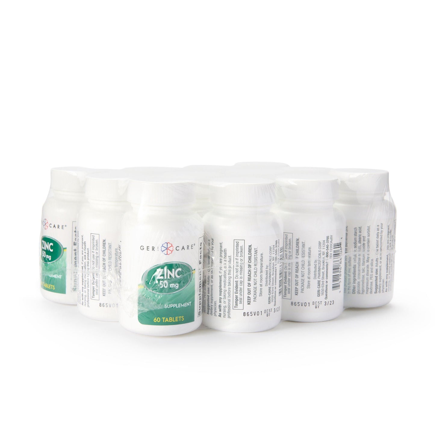 ZINC SULFATE, TAB 50MG EZ=200MG ZO (60/BT 12BT/CS)