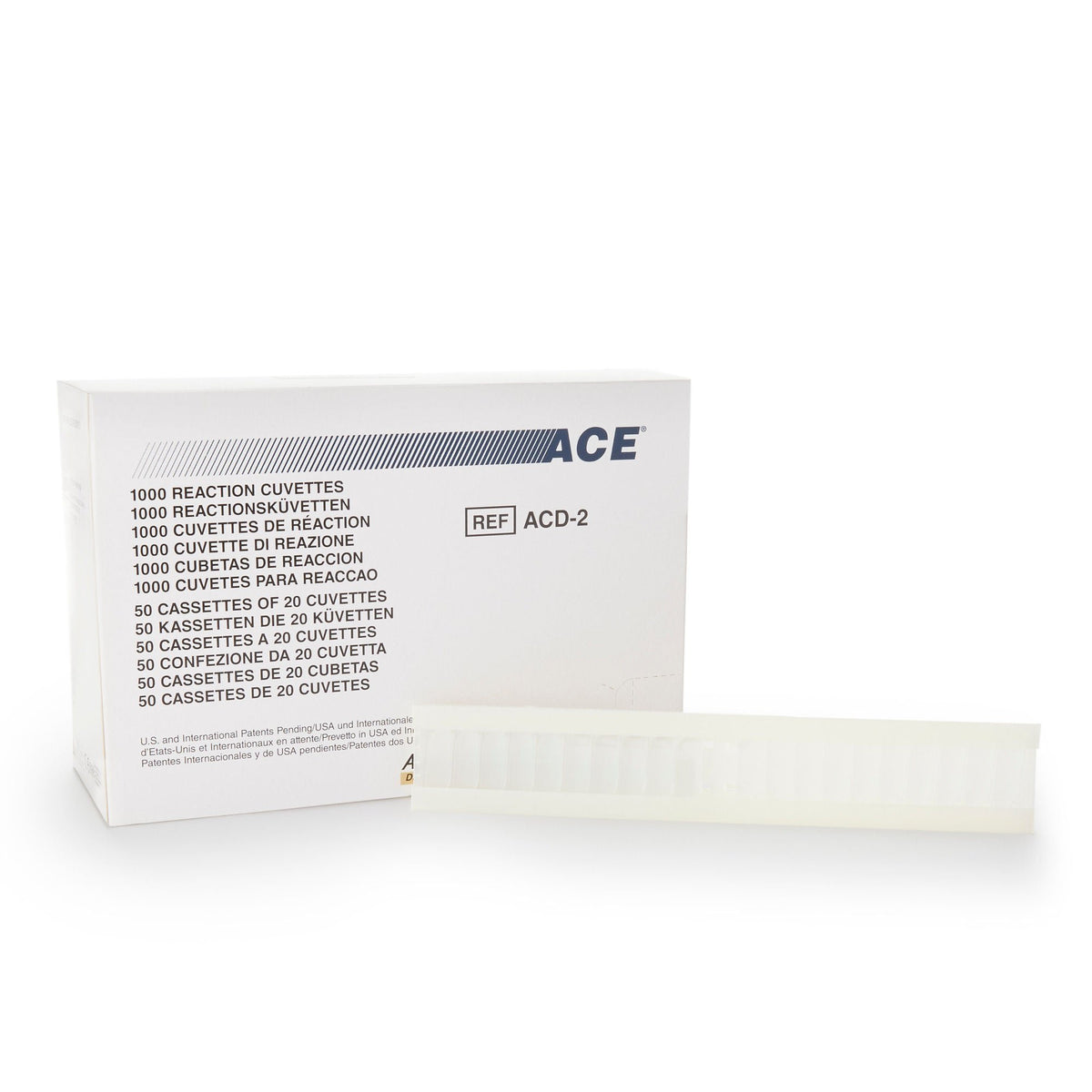CUVETTE, ACE REACTION (1000/BX)