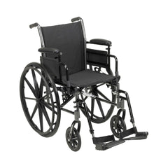 WHEELCHAIR, LIGHTWEIGHT CRUISER III 20" 300LB CAP