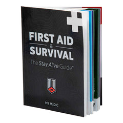 BOOK, FIRST AID & SURVIVAL STAY ALIVE GUIDE