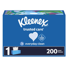 TISSUE, FACIAL KLEENEX FAMILY SIZE (200/PK 18PK/CS)