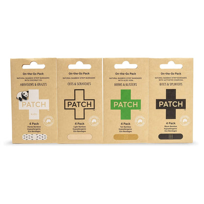 BANDAGE, ADH PATCH ON-THE-GO SAMPLE PK (16/PK 100PK/CS)