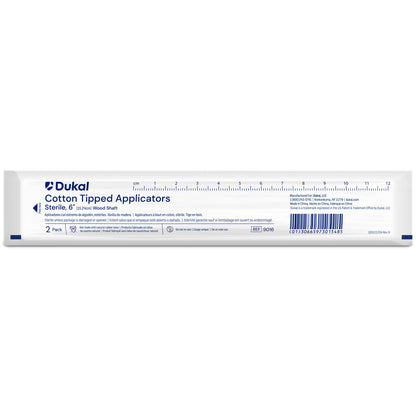 Dukal™ Sterile Swabstick, Cotton Tip, Wood Shaft