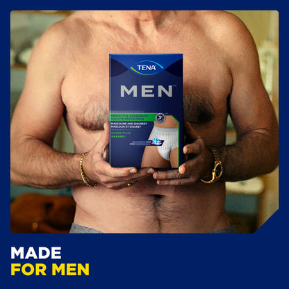 UNDERWEAR, MN TENA XLG 44-64 (14/BG 4BG/CS) SCAPER