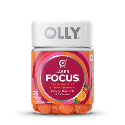 OLLY, GUMMY LASER FOCUS BERRY TANG (36/BT)
